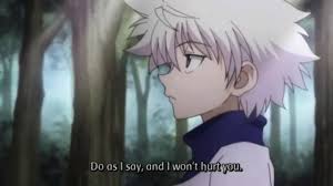 I make this page because i sharing the photo of killua for my friends. Killua Says Baka Youtube