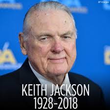 BREAKING NEWS: Legendary college football announcer Keith Jackson has died  at age 89, ESPN reports. Details: http://abc7.la/2FA9ex8