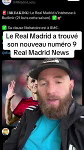 Le Real Madrid et son nouveau numéro 9 : Budimir