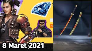 Salah satu hadiah yang banyak dinanti tentu saja adalah diamond dalam jumlah tertentu, bundle, senjata terbaru atau bahkan sebuah ice cube. Kode Redeem Ff 8 Maret 2021 Terbaru Hari Ini Youtube