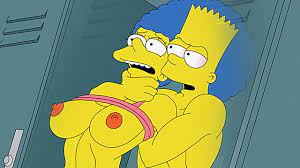 Marge and bart simpson porn