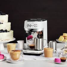 Founded in sydney, australia, in 1932, breville initially produced radios but eventually shifted business to the production of household appliances. New Breville The Bambino Plus Espresso Sea Salt Coffee Machine Bes500sst Ebay