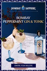 Bombay Peppermint Gin Tonic Mixed Drinks Recipes Drinks Alcohol Recipes Gin And Tonic