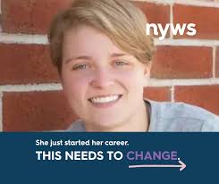 Amber Czech had a passion for welding. She had just started her career as a  tradeswoman at 20 years old. The system failed to protect her. Tradeswomen  everywhere are all too familiar