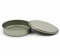 923# Wholesale Empty Food Can Plain Two Piece Can Round Tin Can