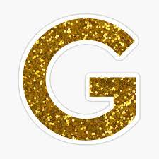 Letter G Gold Stickers Gold Stickers Lettering Monogram Letters
