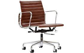 The high back provides ample support and delivers great comfort by adapting to fit the body snugly. Iconic Interiors Eames Style Ea117 Aluminium Chair With Castors And