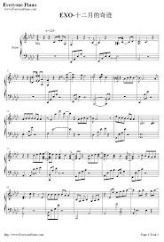 Miracles In December Exo Stave Preview 1 Free Piano Sheet Music Piano Chords Sheet Music Piano Music Easy Piano Sheet Music Free