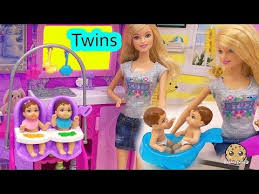 Get it as soon as mon, feb 22. Barbie Babysitting Baby Twins Color Change Water Bath Play Video Babysitter Playset Cookieswirlc Twin Babies Babysitting Babysitter