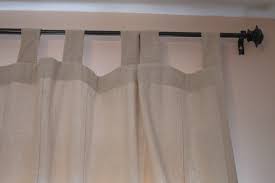 how to make tab top curtains lovetoknow