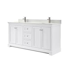 White cultured marble vanity tops for bathroom countertops. Ryla 72 Double Bathroom Vanity White Beautiful Bathroom Furniture For Every Home Wyndham Collection