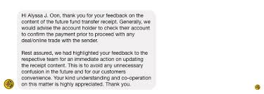 Yes, the interbank funds transfer service lets you transfer funds to accounts of giro participating banks. This Facebook User Is Warning People To Beware Of Scheduled Payment Scams