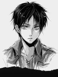 See more ideas about eren jaeger, attack on titan uploaded by c. Eren Jaeger Black And White Wallpaper Doraemon