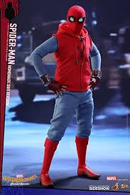 Showcasing the vfx fight from the film. Amazon Com Hot Toys Marvel Spider Man Homecoming Homemade Suit Version Tom Holland 1 6 Scale 12 Figure Toys Games