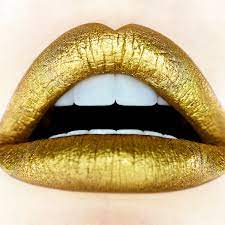 Gold Lips Giuliano Bekor Gold Lipstick Gold Lips Lipstick Photos