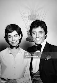 Kitty Kortes-Lynch et Sacha Distel à Paris le 1er février ...