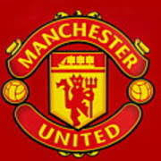 Manchester united football club is a professional football club based in old trafford, greater manchester, england, that competes in the premier league, the top flight of english football.nicknamed the red devils, the club was founded as newton heath lyr football club in 1878, changed its name to manchester united in 1902 and moved to its current stadium, old trafford, in 1910. Manchester United Logo Canvas Print Canvas Art By Songquan Deng