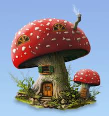 Magic Mushroom 3 By Waltervermeij On Deviantart Clay Fairy House Mushroom House Clay Fairies