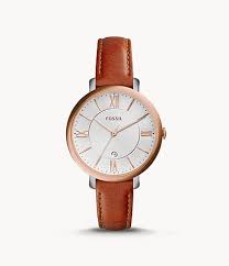 Comparez et achetez des montres fossil pour femme pas cher sur shopalike.fr. Damenuhr Jacqueline Leder Braun Es3842 Fossil