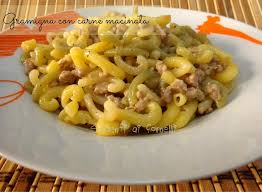 Alla fine, utilizzare la funzione grill per altri 5 condire le verdure e gli spaghetti di soia con la salsa di soia rimanente. Gramigna Con Carne Macinata In Bianco Ricetta Primi Piatto Pasta