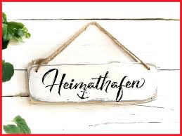 Deko Gar Gartendeko Gartendekoration Heimathafen Holz Maritime Schild Wohnzimmer Heimathafen Schild Gart Gartenschilder Maritime Deko Gartendekoration