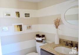 Love The Striped Walls In The Bathroom Striped Walls Painting Horizontal Stripes Paint Stripes