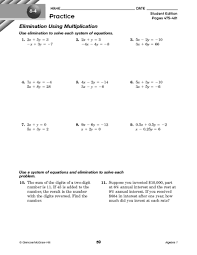 9:43 trishya mathematics class 1 578 просмотров. Solving Systems By Elimination Worksheet Nidecmege