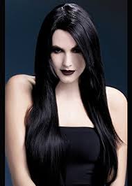 Anyone who has ever created a gothic look for themselves has to have considered. Amazon Com Deluxe Gothic Long Black Amber Wig Beauty