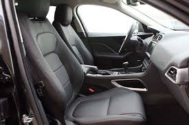 A striking black exterior pack, gloss black mirror covers and 20 gloss black alloy wheels. Jaguar F Pace Leather Seats Buffalino Leather Black Alba Automotive