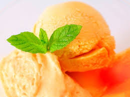 Kaki Eis Ganz Einfach Selbstgemacht Orangeneis Orangensorbet Eis Selber Machen