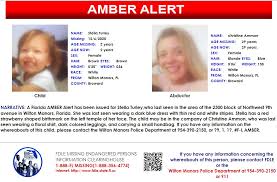 Amber alerts make people aware of the most serious cases of child abduction wherein authorities believe a child's life is in imminent danger of serious bodily injury or death. Child Found After Amber Alert Was Issued For Broward County Toddler