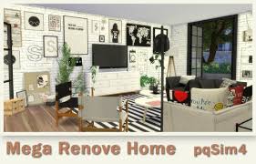 Pqsims4 Mega Renove Home Sims 4 Downloads Sims 4 Sims 4 Cc Furniture Sims