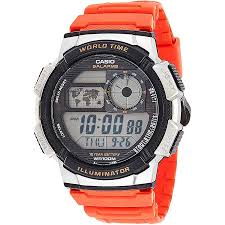 Casio Mens AE1000W-4AV 10-Year Battery Analog-Digital Display Quartz  Orange Watch : Casio: Amazon.ca: Clothing, Shoes & Accessories