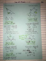 Unit 5 Law Of Sines And Cosines Pg 49 50 Started This Unit With The Investigations By Illumination That Develop Law Of Sines Interactive Notebooks The Unit