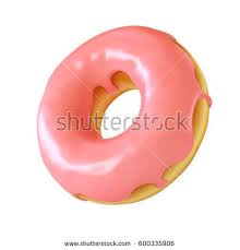 Glazed Donut Or Doughnut 3d Rendering In 2020 Donut Glaze Doughnut 3d Rendering