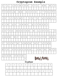 Think you may have arthritis? How To Solve Cryptograms Methods Examples Bailey S Puzzles