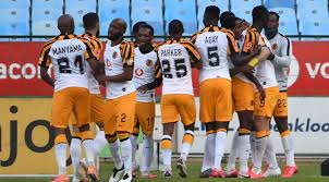 Bradley grobler of supersport united challenged by siyabonga ngezana of kaizer chiefs during the dstv premiership match between supersport united and kaizer chiefs at lucas masterpieces moripe. Chiefs Aim To Extend Lead Against Bloem Celtic Supersport