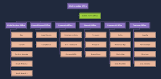 Free International Restaurant Org Chart Template