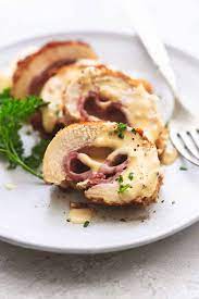 Chicken Cordon Bleu With Dijon Cream Sauce Creme De La Crumb