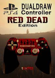 Red Dead Dualdraw Controller For Ps4 By Haffen Red Dead Redemption 1 Red Dead Redemption Dead