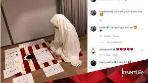 Lulu tobing menggugat cerai suaminya, bani maulana mulia. Suami Posting Foto Lulu Tobing Belajar Salat