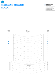 perelman theater seating charts kimmel center