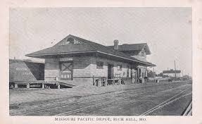 Missouri Pacific Railroad Depot Rich Hill Missouri 1910 Shs Of Mo Columbia Photo Collection 011785 Rich Hill Sedalia Train Depot