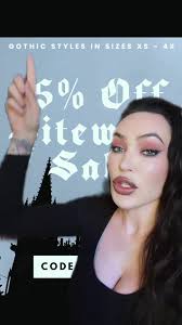 Who doesn’t love a good sitewide sale?! One of our biggest sales of the  year is happening right now. Use code: LABOR25 at check out to save 25% off  now. #smallbusiness #gothfashion #goth ...