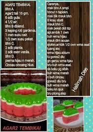 Agar Agar Tembikai Recipes Agar