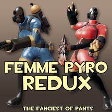 Femme Pyro Redux (updated!) [Team Fortress 2] [Mods]
