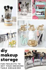 This weekend, tap into the joy of tidying up with these simple makeup organizer ideas that you can buy or diy. 28 Brilliantly Easy Diy Makeup Storage Ideas You Need To Make Now