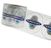[Hot Item] Special Tearable Transparent Label Plastic Beverage Bottle Label Material