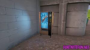 Vending machine locations have been added to the fortnite map on ps4, xbox one, pc and ios. Spray A Fountain A Junkyard Crane And A Vending Machine Fortnite Spray Pray Challenge Fortnite Battle Royale