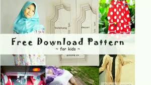 Membuat Gamis Untuk Anak Perempuan